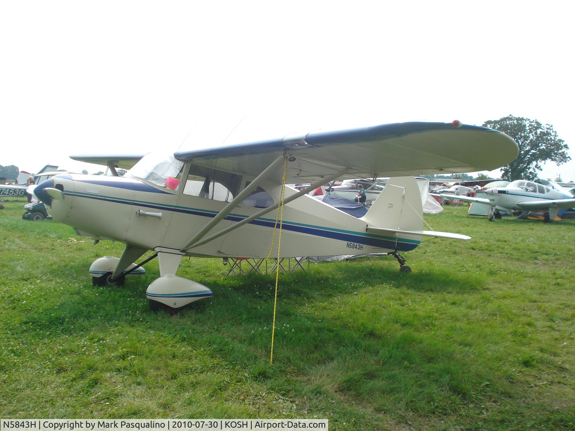 N5843H, 1949 Piper PA-16 Clipper C/N 16-461, Piper PA-16