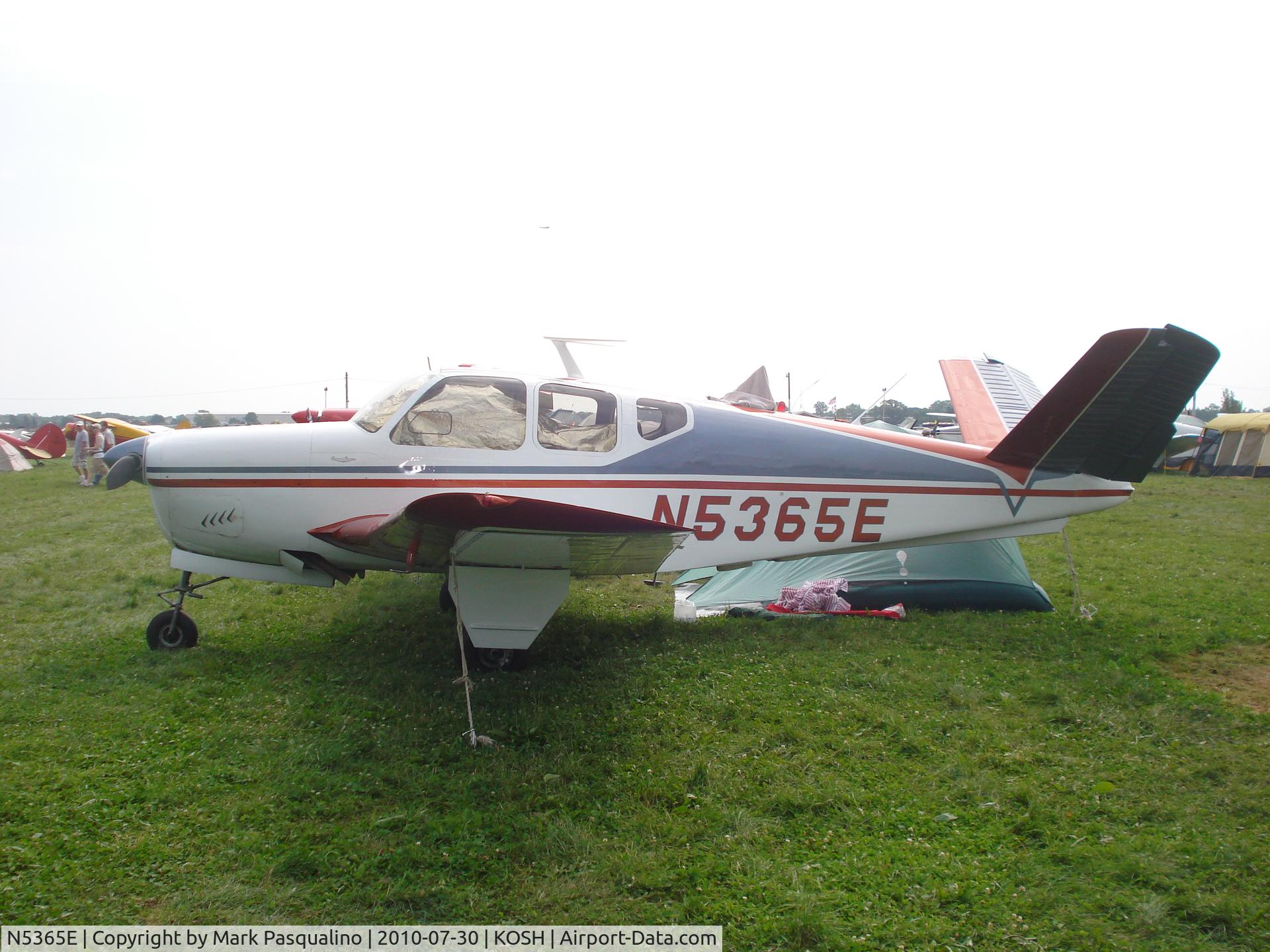 N5365E, 1959 Beech K35 Bonanza C/N D-5854, Beech K35