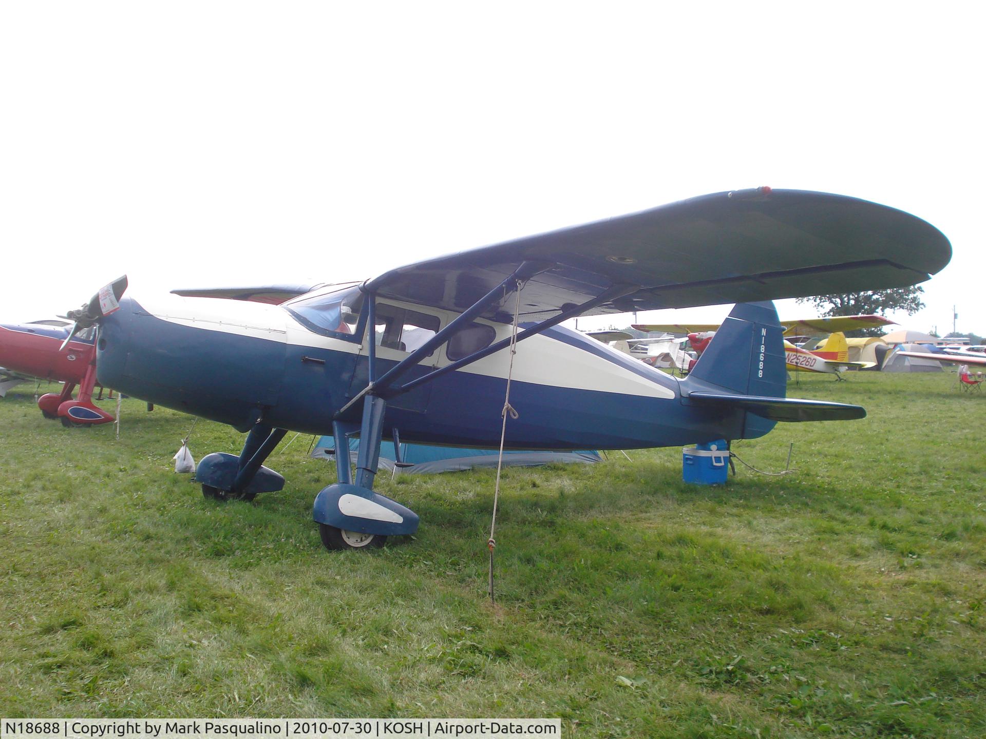 N18688, 1939 Fairchild 24R-46 C/N W-101, Fairchild 24R-46