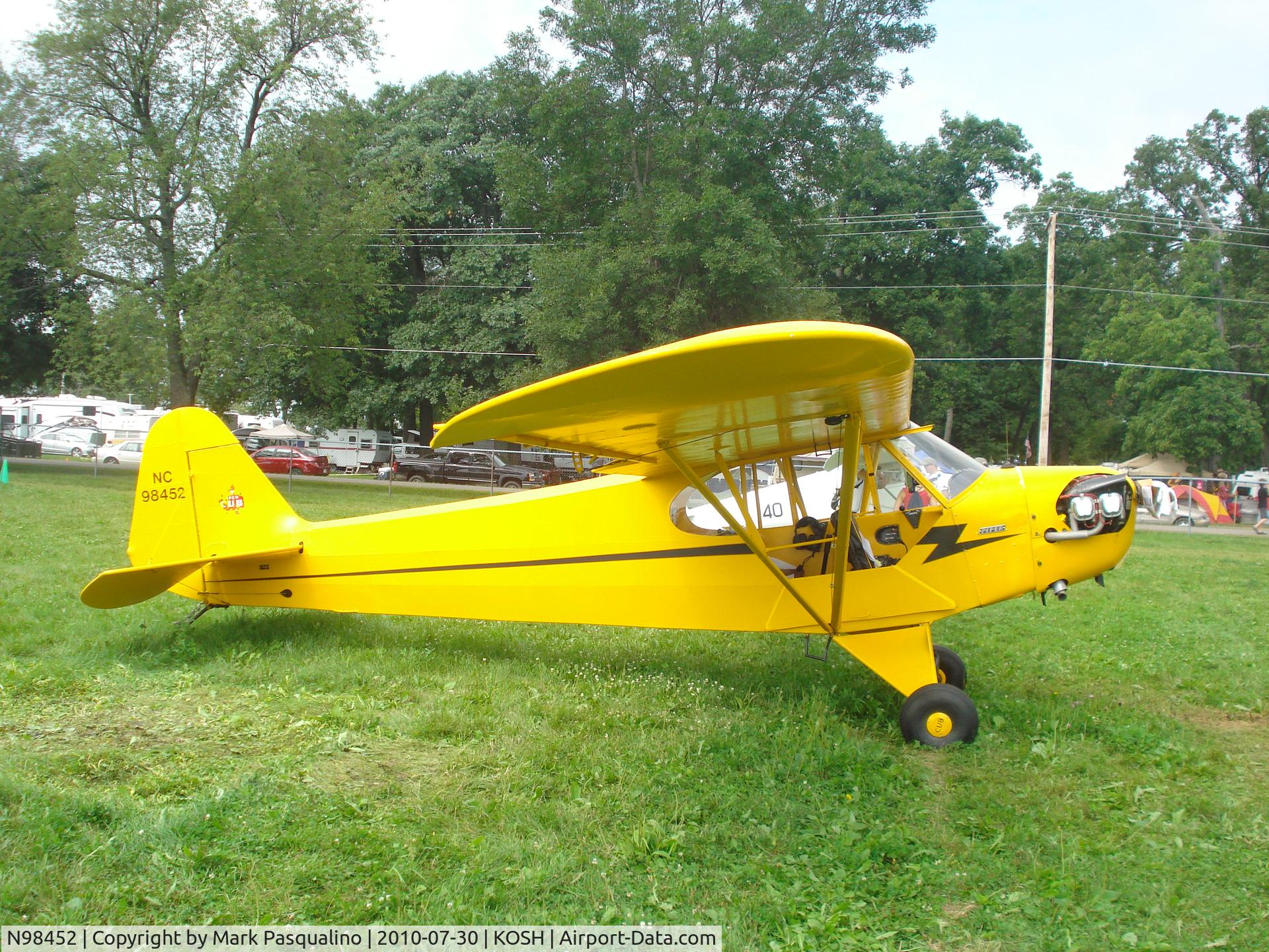 N98452, 1946 Piper J-3 Cub C/N 18643, Piper J-3