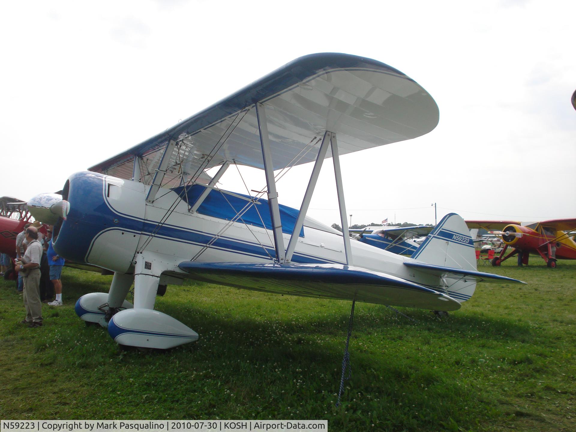 N59223, 1942 Boeing A75N1(PT17) C/N 75-2740, Stearman