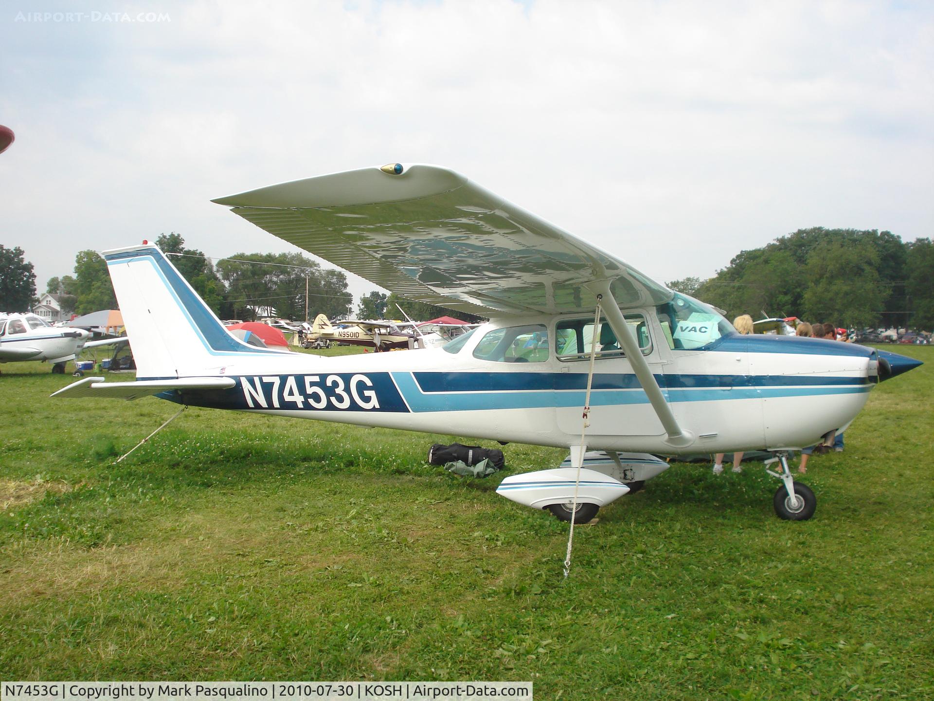 N7453G, 1970 Cessna 172K Skyhawk C/N 17259153, Cessna 172K