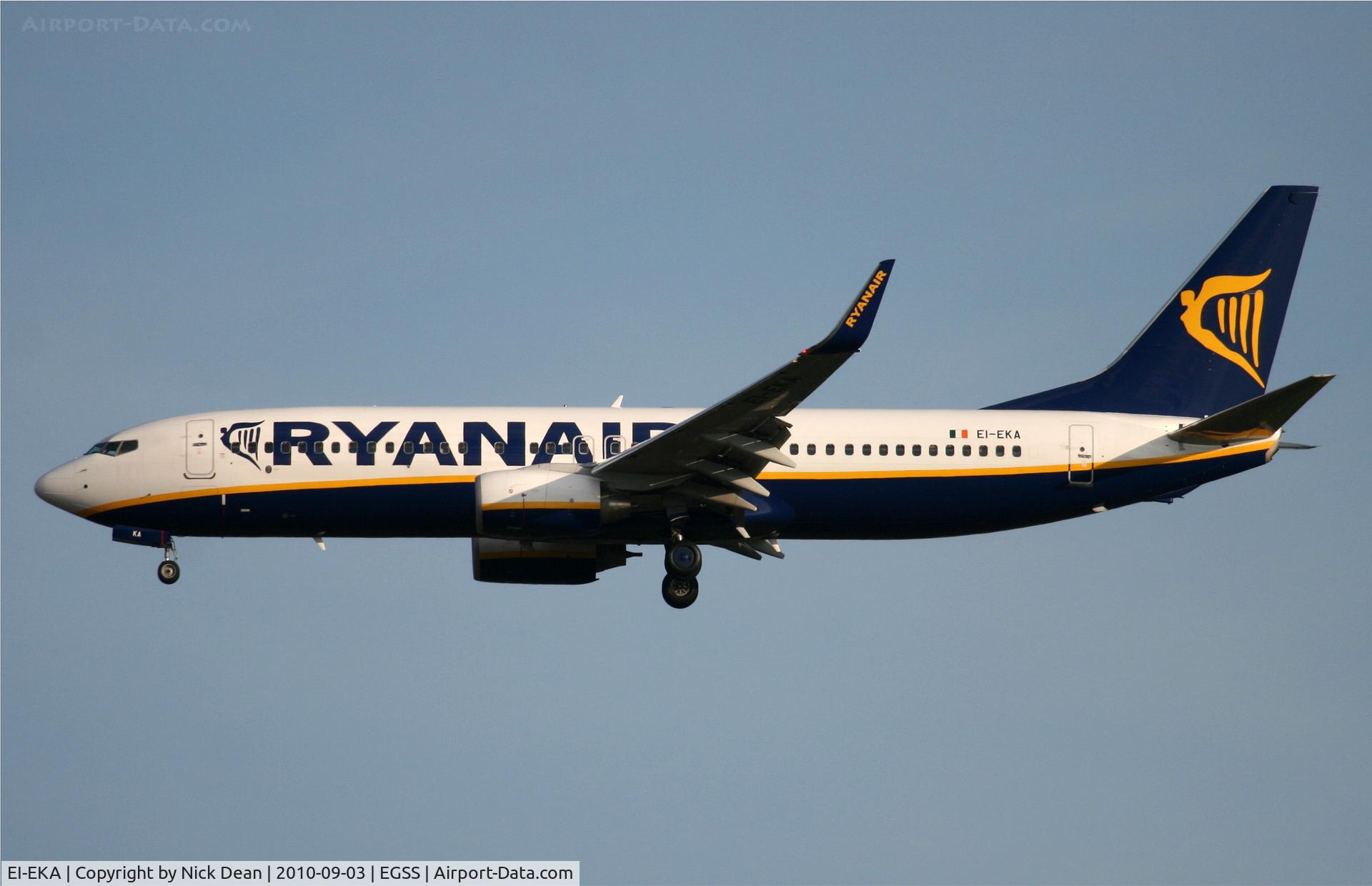 EI-EKA, 2009 Boeing 737-8AS C/N 35022, EGSS