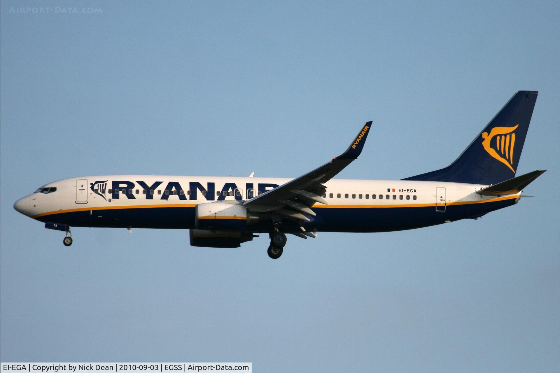 EI-EGA, 2009 Boeing 737-8AS C/N 38490, EGSS