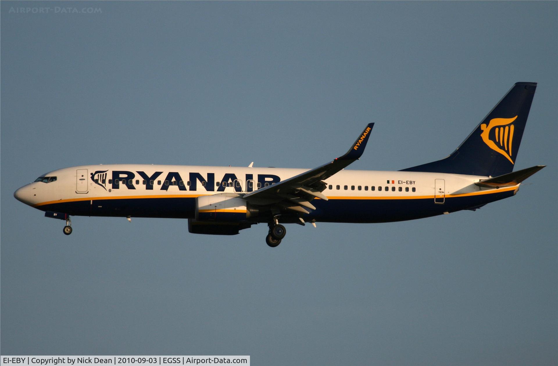 EI-EBY, 2009 Boeing 737-8AS C/N 35006, EGSS
