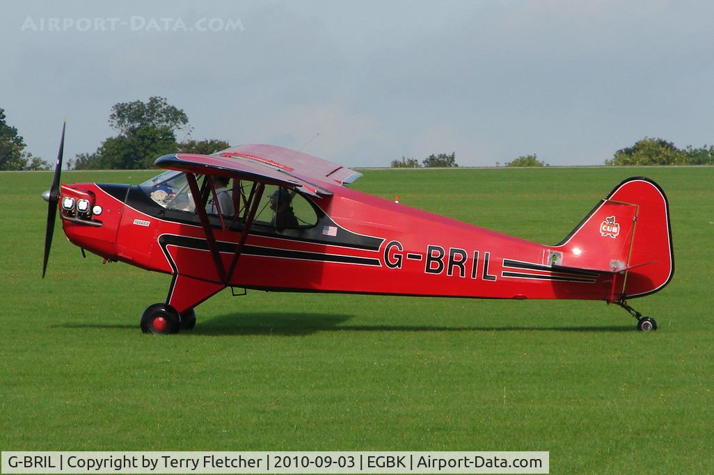 G-BRIL, 1941 Piper J-5A Cub Cruiser C/N 5-572, 1941 Piper PIPER J5A, c/n: 5-572 at 2010 LAA National Rally