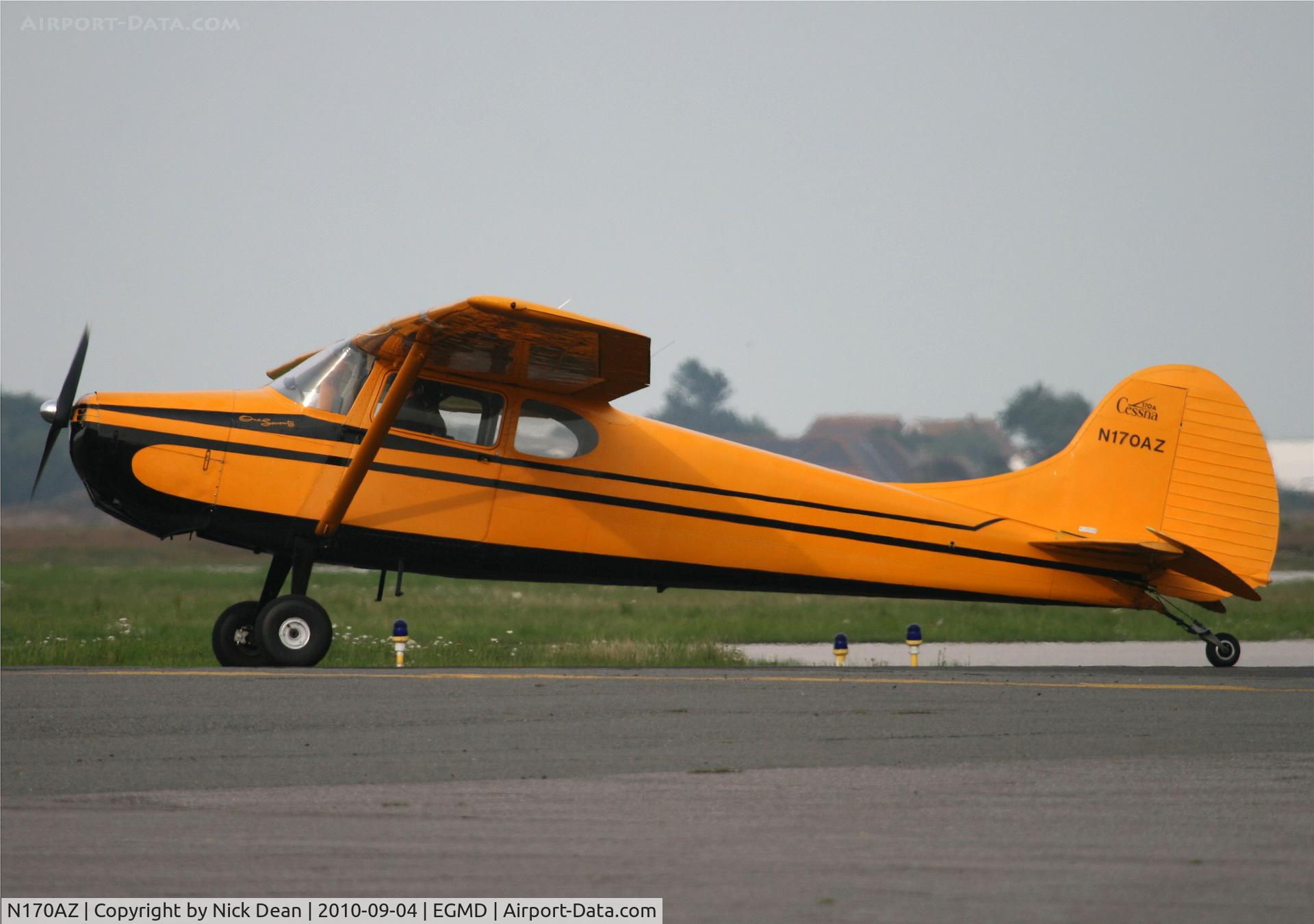 N170AZ, 1950 Cessna 170A C/N 19674, EGMD