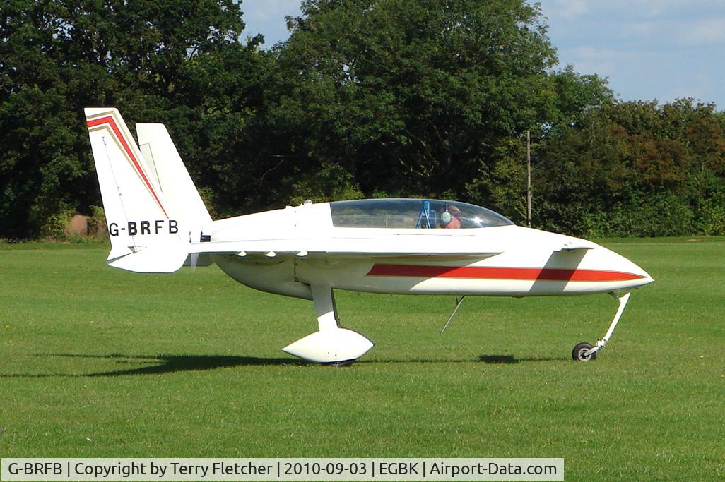 G-BRFB, 1989 Rutan Long-EZ C/N PFA 074A-10646, 1989 Gardiner Ra RUTAN LONG-EZ, c/n: PFA 074A-10646 at 2010 LAA National Rally