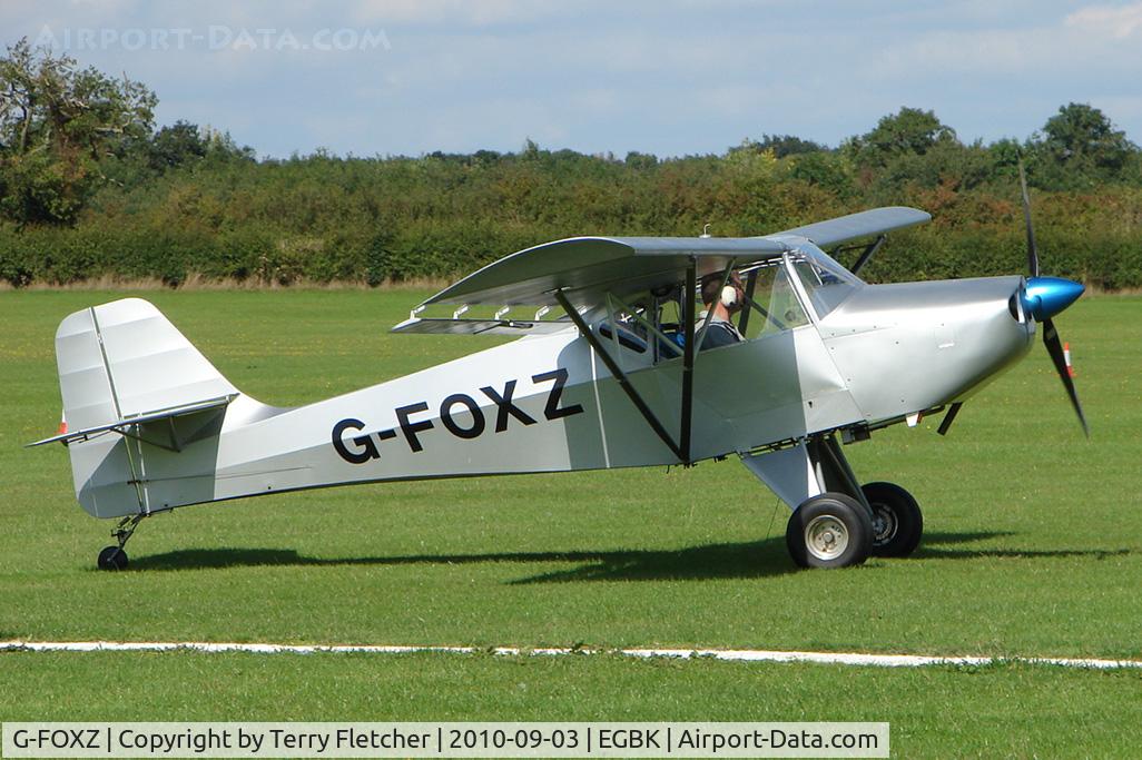 G-FOXZ, 2004 Denney Kitfox C/N PFA 172-11834, 2004 Smalley M And Whittle Jc DENNEY KITFOX, c/n: PFA 172-11834