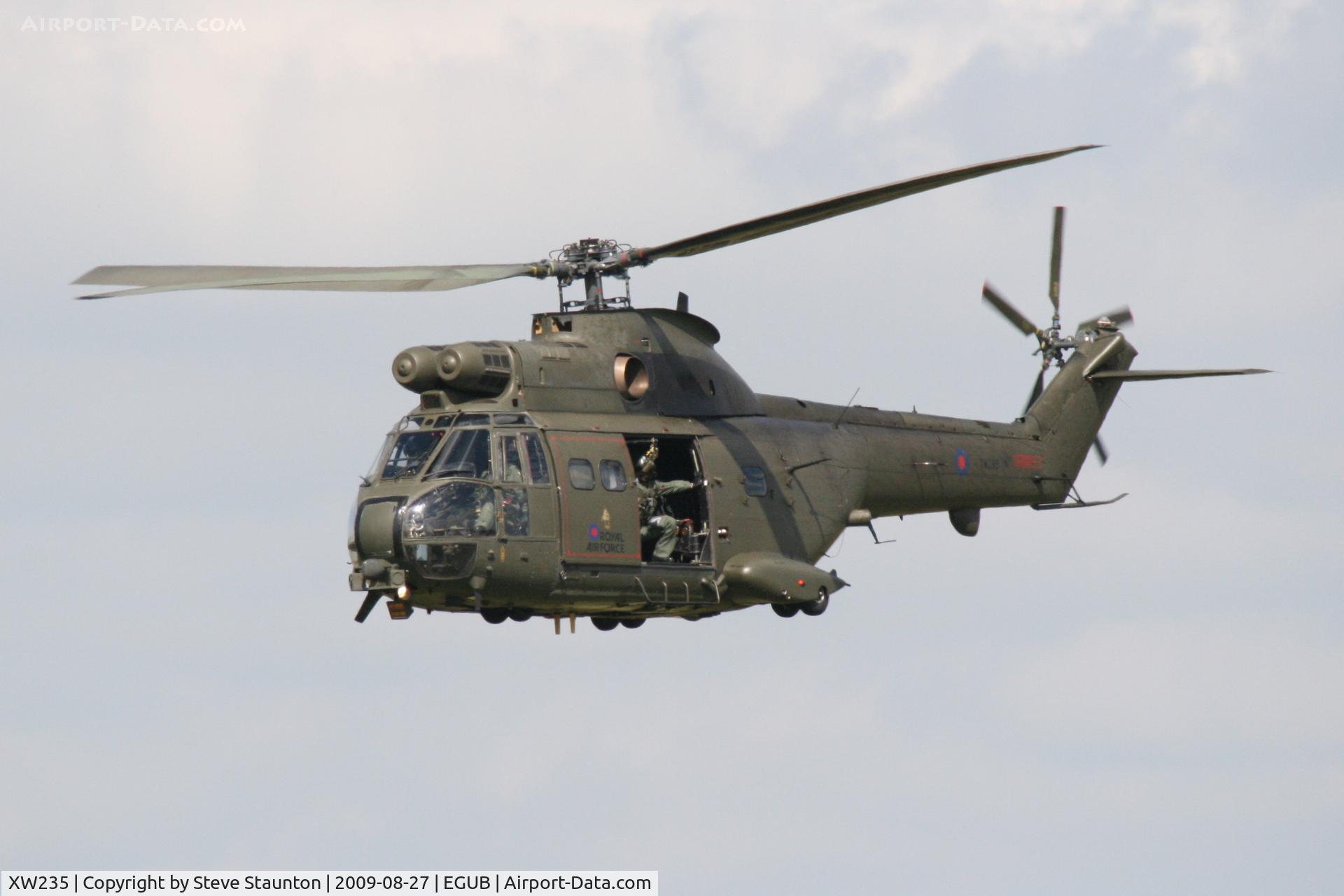 XW235, 1972 Westland Puma HC.1 C/N 1213, Taken at RAF Benson Families Day, August 2009