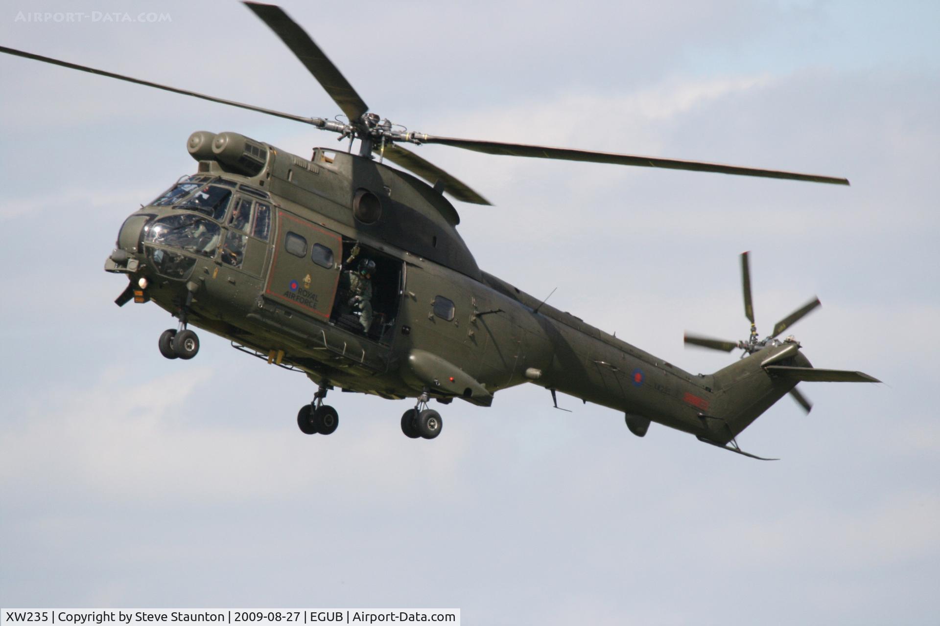 XW235, 1972 Westland Puma HC.1 C/N 1213, Taken at RAF Benson Families Day, August 2009