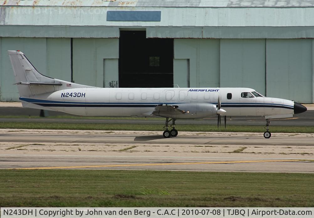 N243DH, Fairchild SA-227AT Merlin IVC C/N AT-609B, Ameriflight Fairchild SA227-AT (AT-609B) N243DH @ BQN / TJBQ