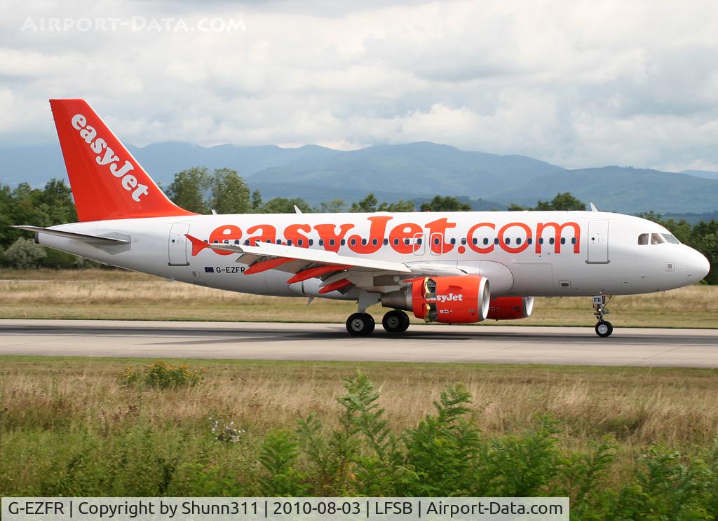 G-EZFR, 2009 Airbus A319-111 C/N 4125, Landing rwy 16
