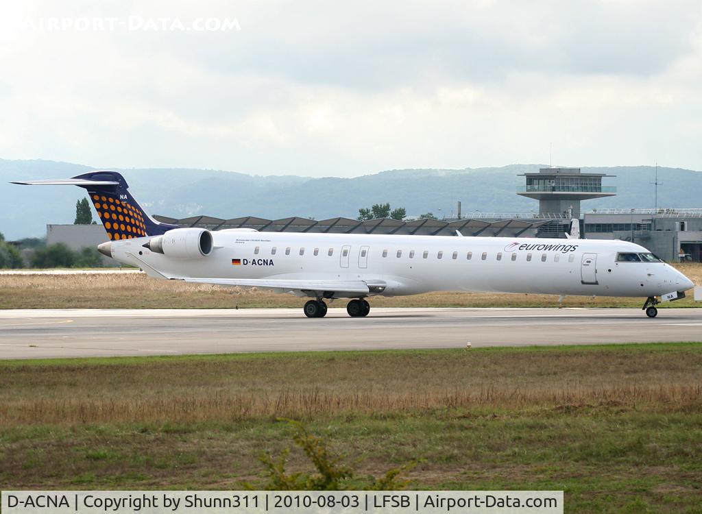 D-ACNA, 2009 Bombardier CRJ-900 NG (CL-600-2D24) C/N 15229, Lining up rwy 16 for departure...
