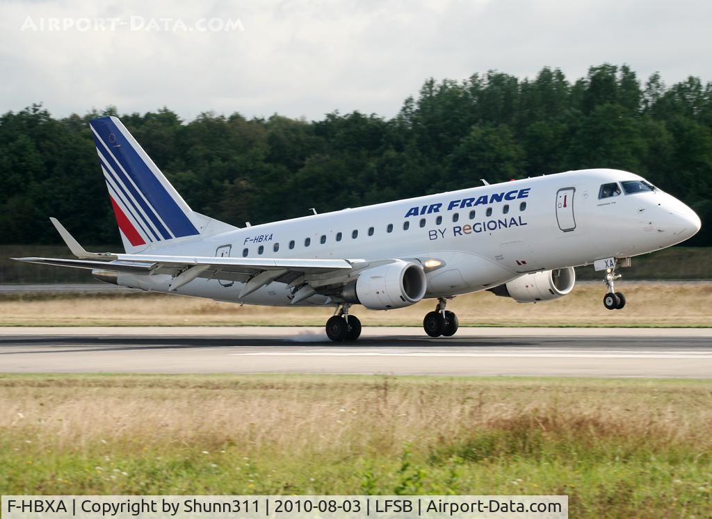 F-HBXA, 2008 Embraer 170LR (ERJ-170-100LR) C/N 17000237, Landing rwy 16
