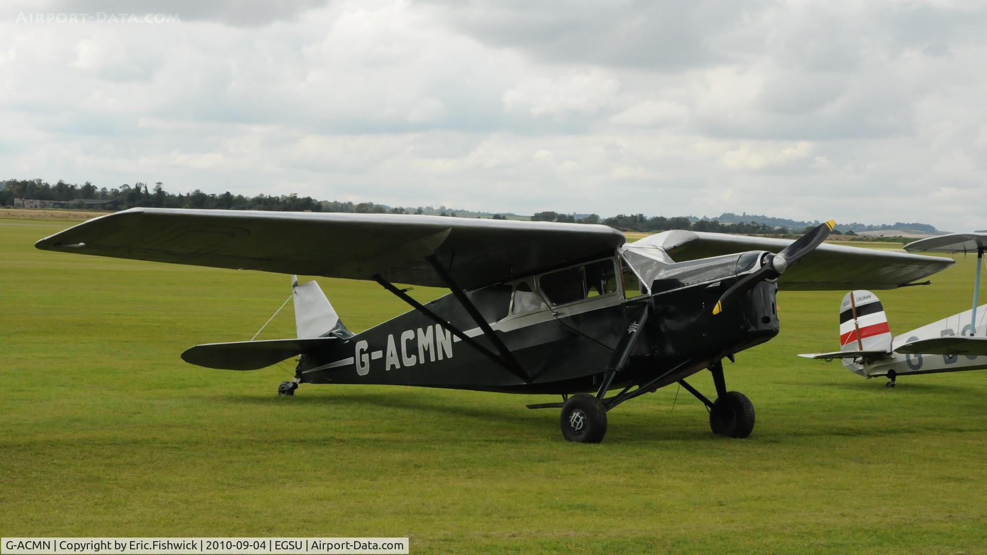 G-ACMN, 1934 De Havilland DH.85 Leopard Moth C/N 7050, 3.G-ACMN at IWM Duxford Battle of Britain Air Show Sep. 2010