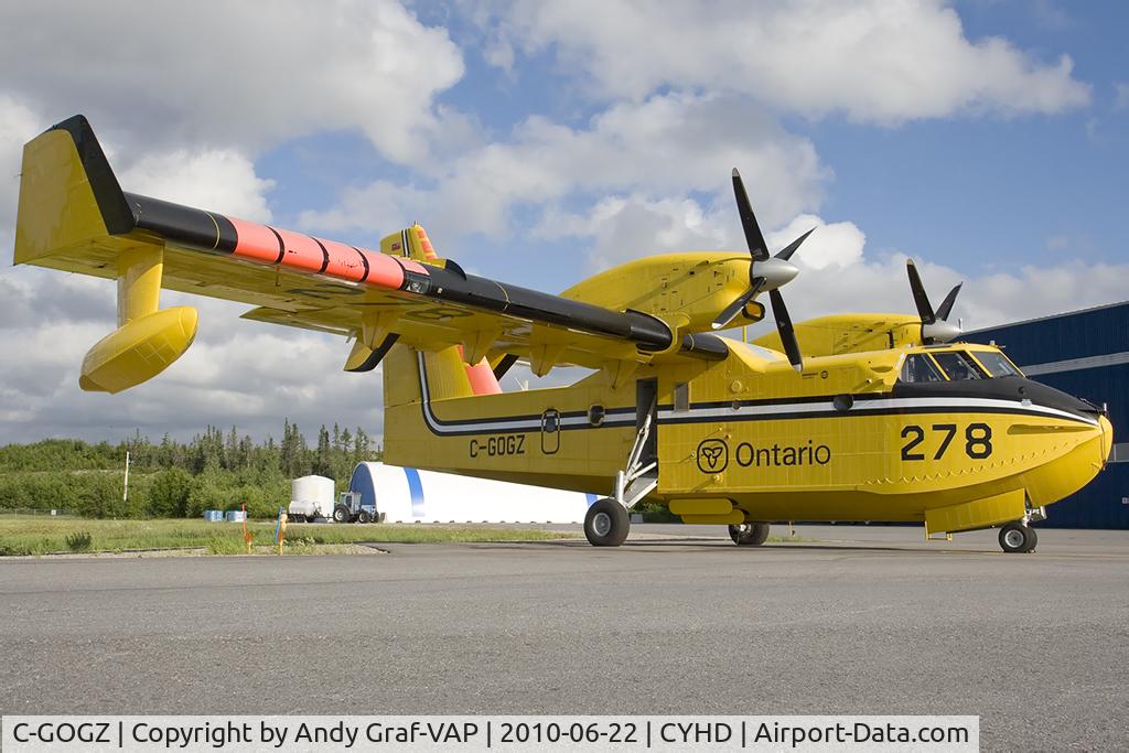 C-GOGZ, 1999 Bombardier CL-415 (CL-215-6B11) C/N 2043, Goverment - Ontario CL-415