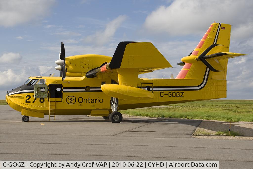 C-GOGZ, 1999 Bombardier CL-415 (CL-215-6B11) C/N 2043, Goverment - Ontario CL-415