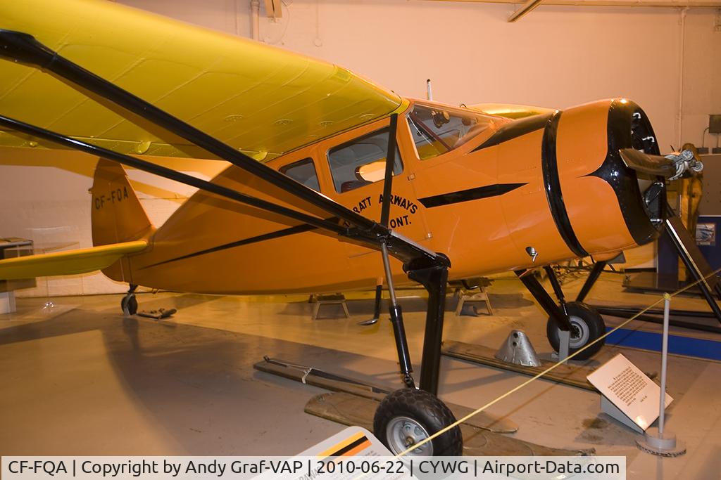 CF-FQA, 1972 Bellanca 7GCBC C/N 422-73, Belanca 7GCBC