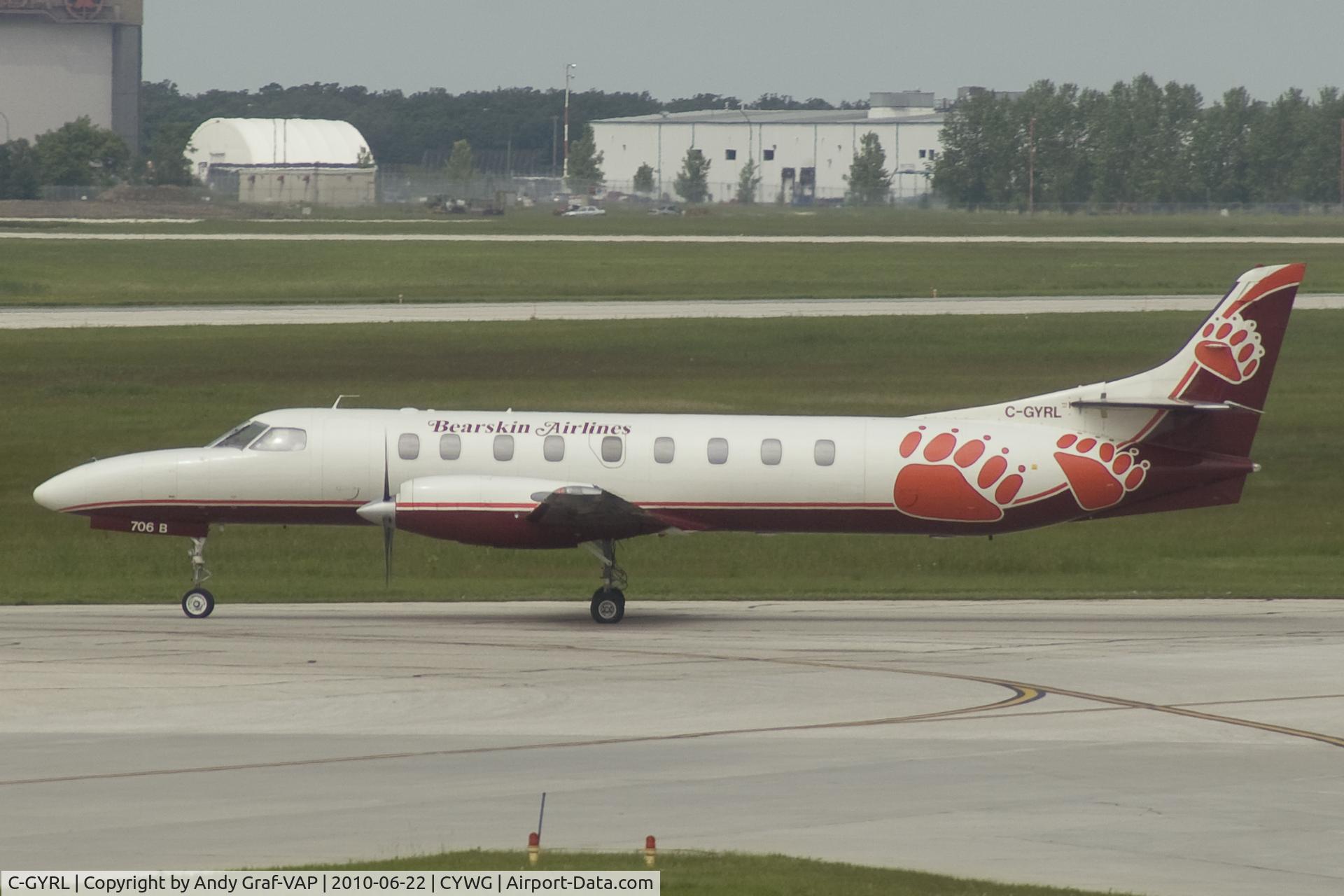 C-GYRL, 1988 Fairchild SA-227AC Metro III C/N AC-706B, Bearskin Airlines SWM