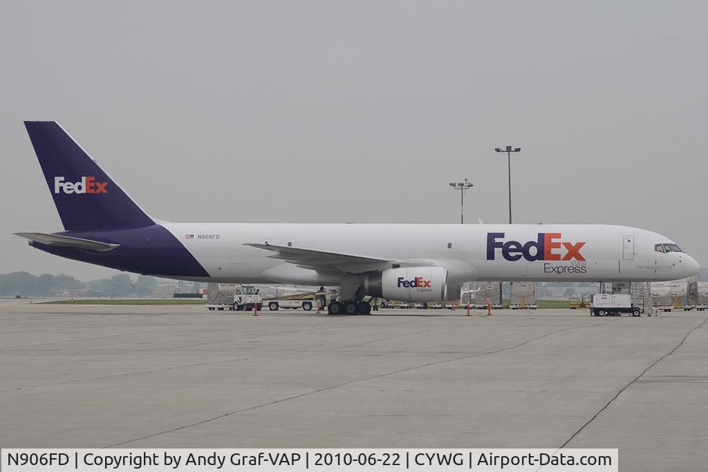 N906FD, 1993 Boeing 757-2B7 C/N 27148, Fedex 757-200