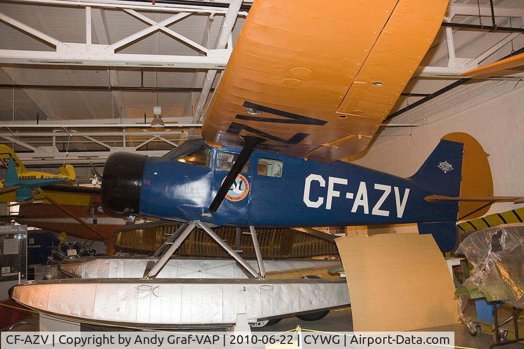 CF-AZV, 1936 Stinson SR-8CM Reliant C/N 9733, Stinson SR8CM