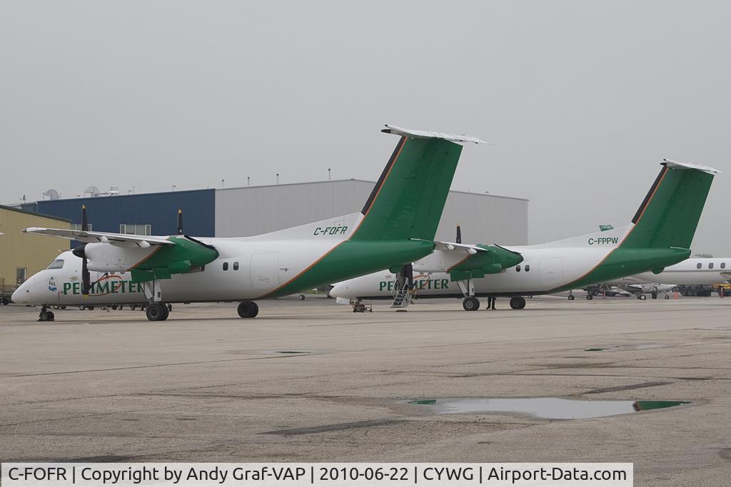 C-FOFR, 1992 De Havilland Canada DHC-8-106 Dash 8 C/N 317, Perimeter Air DHC8-100