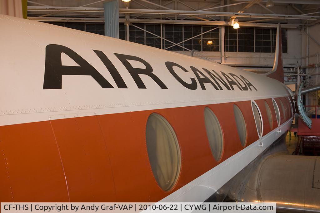 CF-THS, 1958 Vickers Viscount 757 C/N 279, Air Canada Vickers Viscount