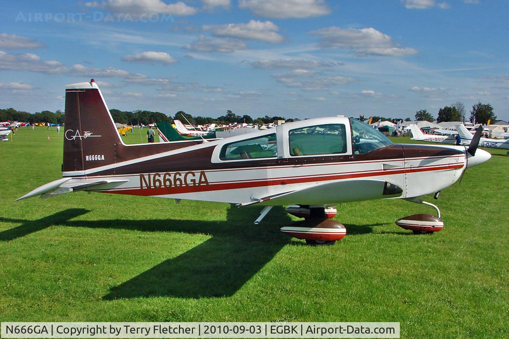 N666GA, 1979 Gulfstream American Corp AA-5B C/N AA5B1136, 1979 Gulfstream American Corp AA-5B, c/n: AA5B1136 at 2010 LAA National Rally