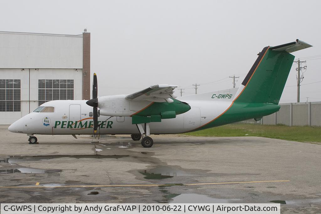 C-GWPS, 1988 De Havilland Canada DHC-8-102 Dash 8 C/N 120, Perimeter Air DHC 8-100