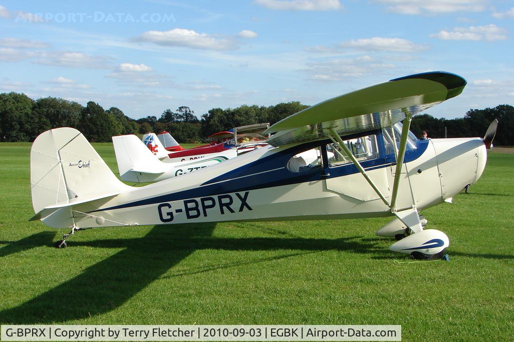 G-BPRX, 1946 Aeronca 11AC Chief Chief C/N 11AC-94, 1946 Aeronca Aircraft Corporation AERONCA 11AC, c/n: 11AC-94 at 2010 LAA National Rally