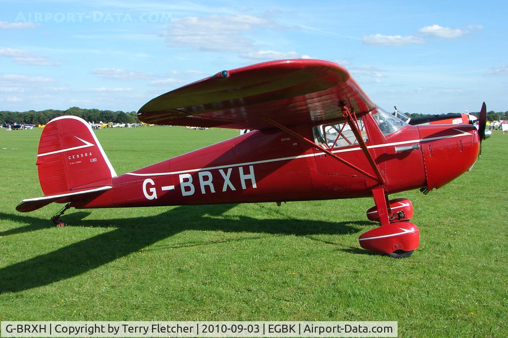 G-BRXH, 1946 Cessna 120 C/N 10462, 1946 Cessna CESSNA 120, c/n: 10462 at 2010 LAA National Rally