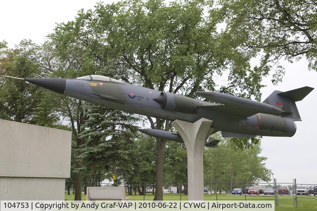 104753, Canadair CF-104 Starfighter C/N 683A-1053, Canada - Air Force CF-104
