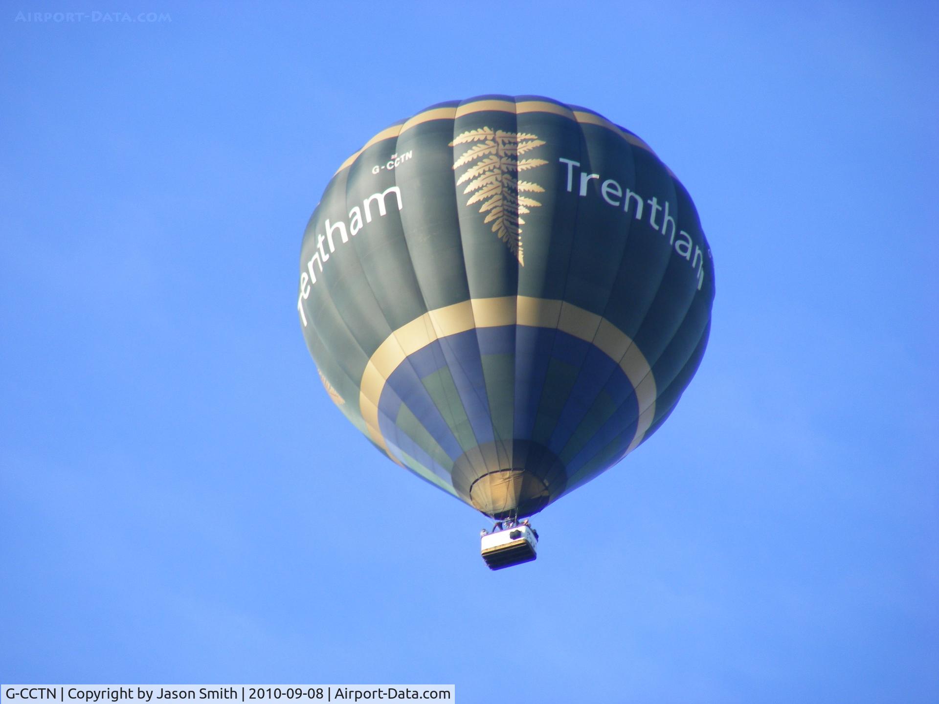 G-CCTN, 2004 UltraMagic T-180 C/N 180/48, Flying Low Over A Residential Area