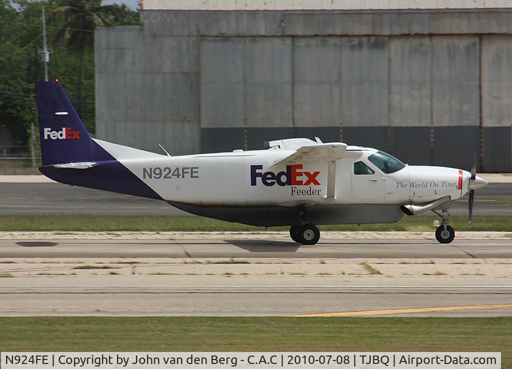 N924FE, 1987 Cessna 208B Super Cargomaster C/N 208B0024, Fedex Feeder Cessna 208B (208B0024) N924FE @ BQN / TJBQ