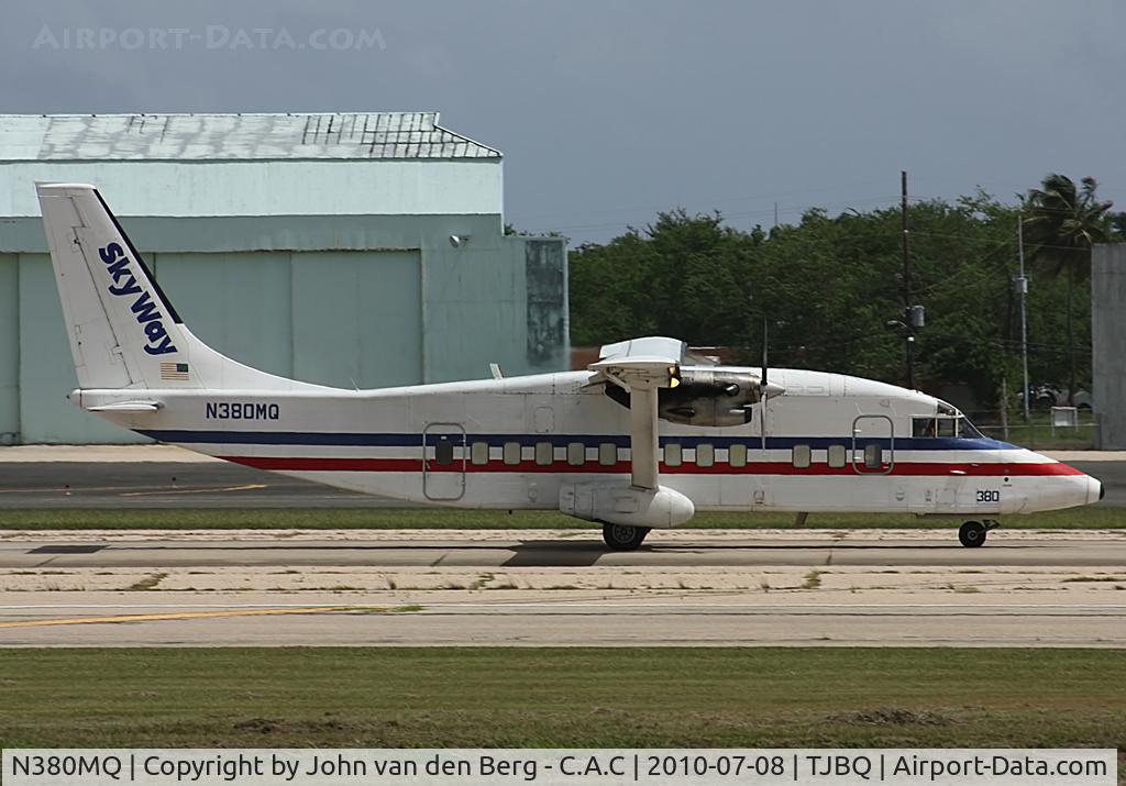 N380MQ, 1986 Short SD3-60-200 C/N SH3702, SkyWay Shorts SD 360-200 (SH3702) N380MQ @ BQN / TJBQ
