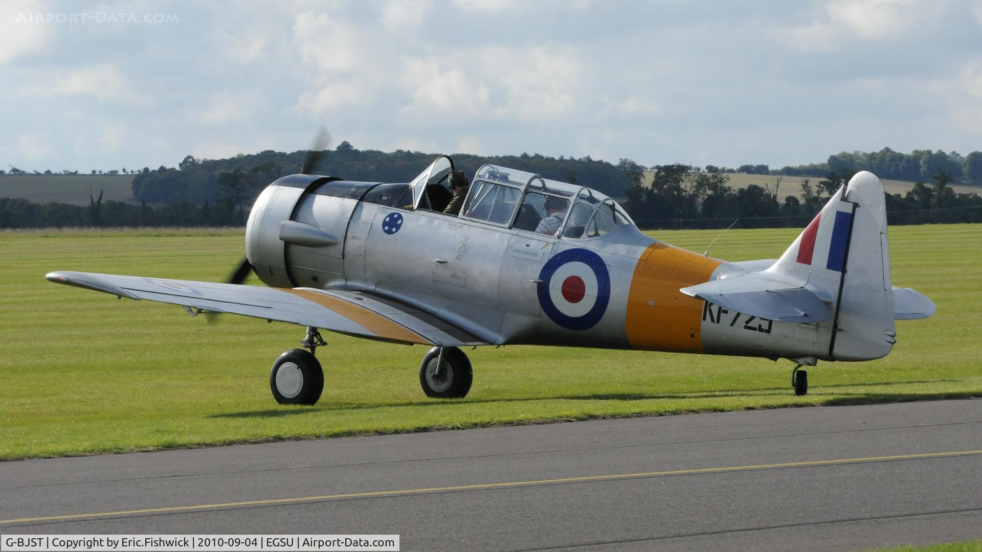 G-BJST, 1953 Canadian Car & Foundry T-6H Harvard Mk.4M C/N 14A-2429, 1. KF729 at IWM Duxford Battle of Britain Air Show Sep. 2010