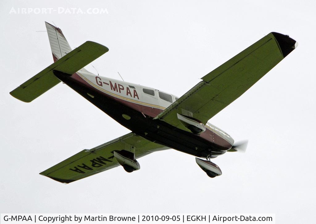 G-MPAA, 2002 Piper PA-28-181 Cherokee Archer III C/N 2843539, SHOT AT HEADCORN