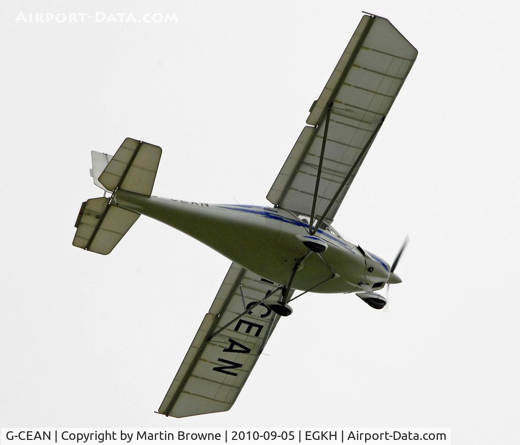 G-CEAN, 2006 Comco Ikarus C42 FB80 C/N 0606-6825, SHOT AT HEADCORN