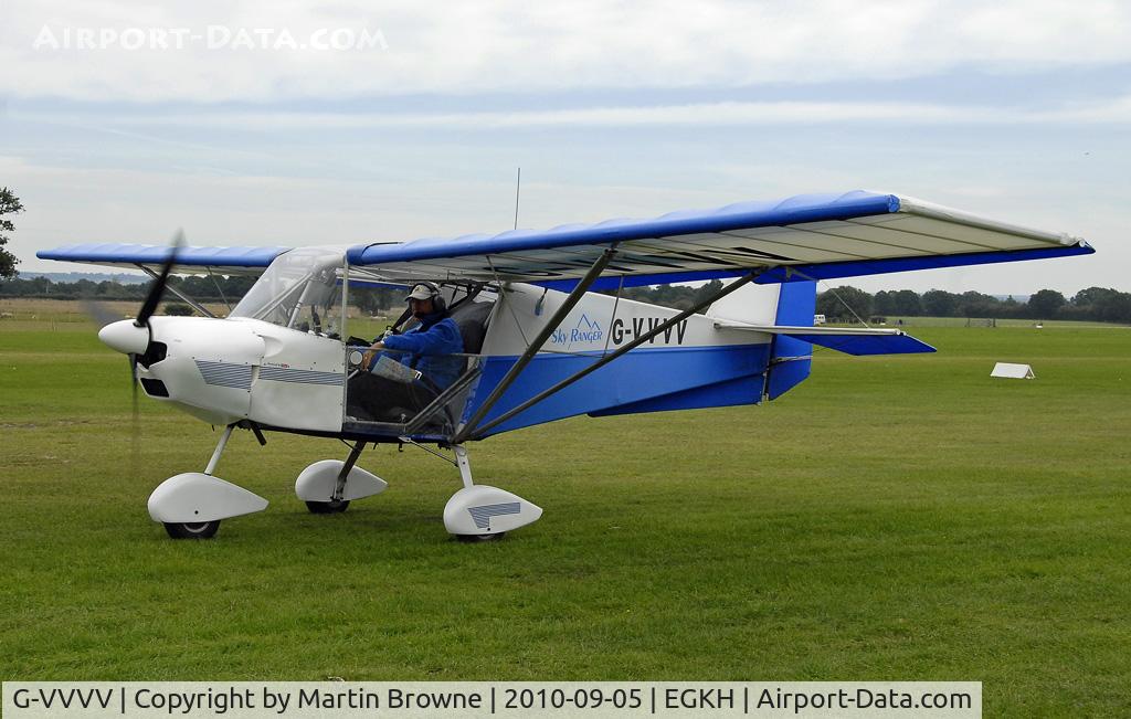 G-VVVV, 2005 Best Off Skyranger 912(2) C/N BMAA/HB/427, SHOT AT HEADCORN