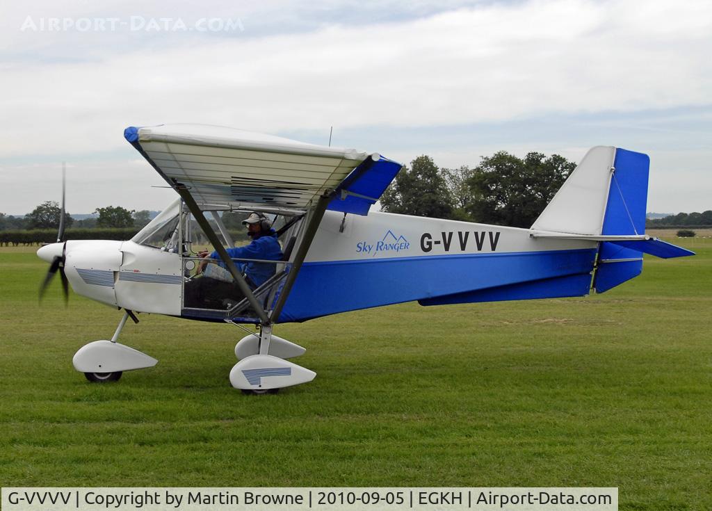 G-VVVV, 2005 Best Off Skyranger 912(2) C/N BMAA/HB/427, SHOT AT HEADCORN