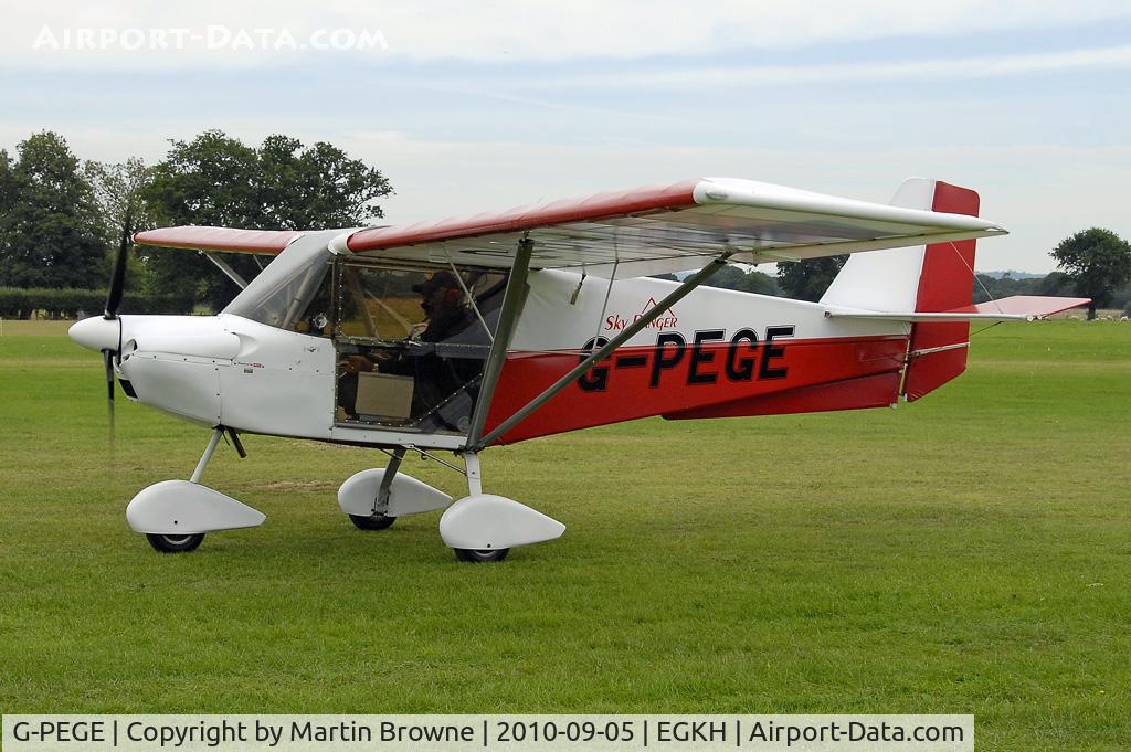 G-PEGE, 2006 Skyranger 912(2) C/N BMAA/HB/479, SHOT AT HEADCORN