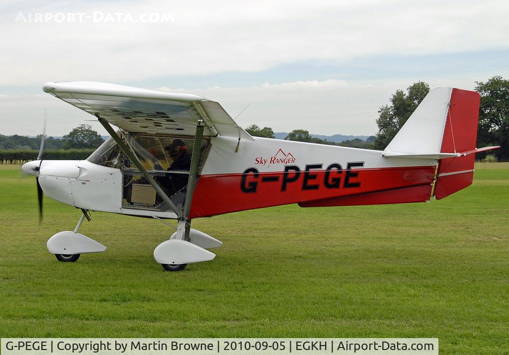 G-PEGE, 2006 Skyranger 912(2) C/N BMAA/HB/479, SHOT AT HEADCORN