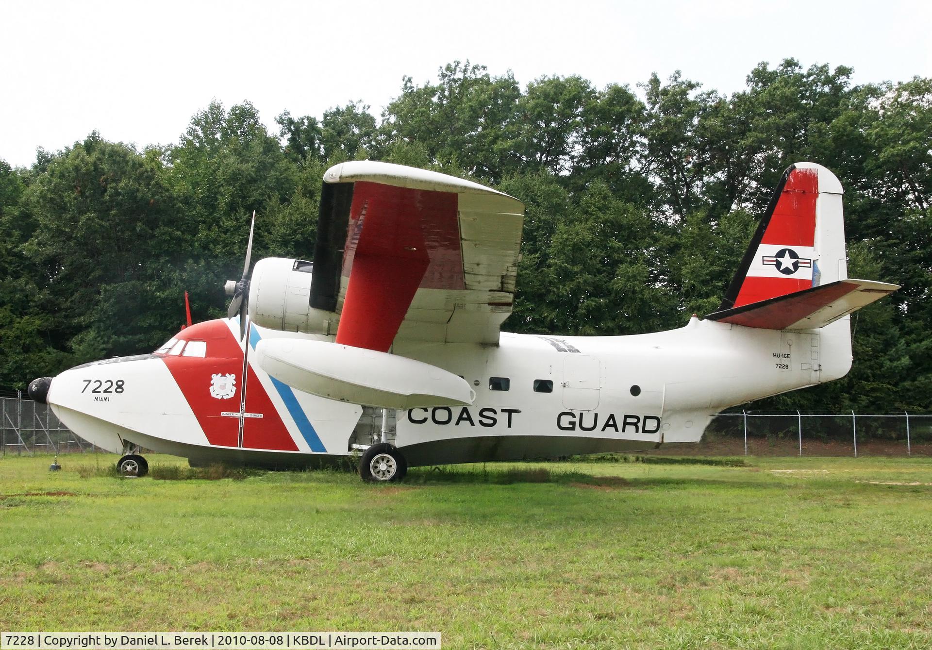 7228, 1953 Grumman UF-1G (HU-16B) Albatross C/N G-310, This aircraft is prominently displayed right at the front gate of the New England Air Museum.