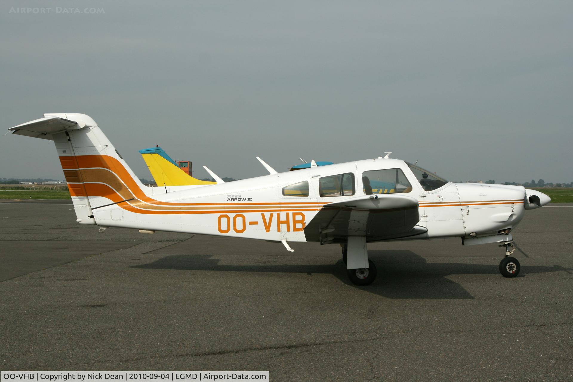 OO-VHB, 1979 Piper PA-28RT-201 Arrow IV C/N 28R-7918079, EGMD