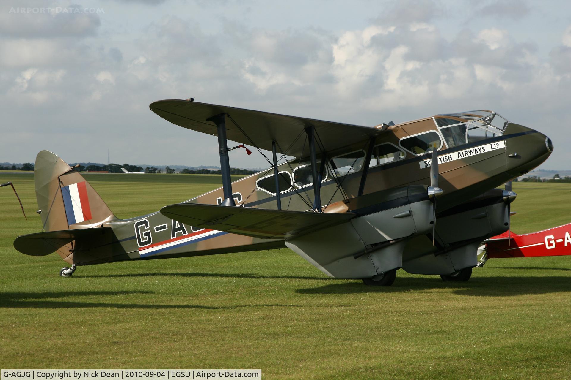 G-AGJG, 1941 De Havilland DH-89A Dominie/Dragon Rapide C/N 6517, EGSU