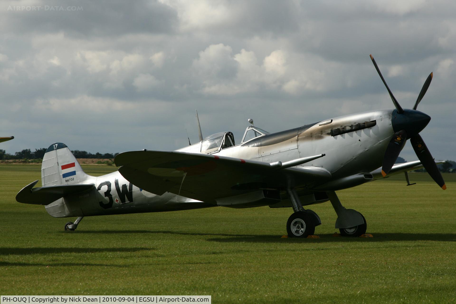 PH-OUQ, 1943 Supermarine 361 Spitfire LF.IXc C/N CBAF.IX.1732, EGSU