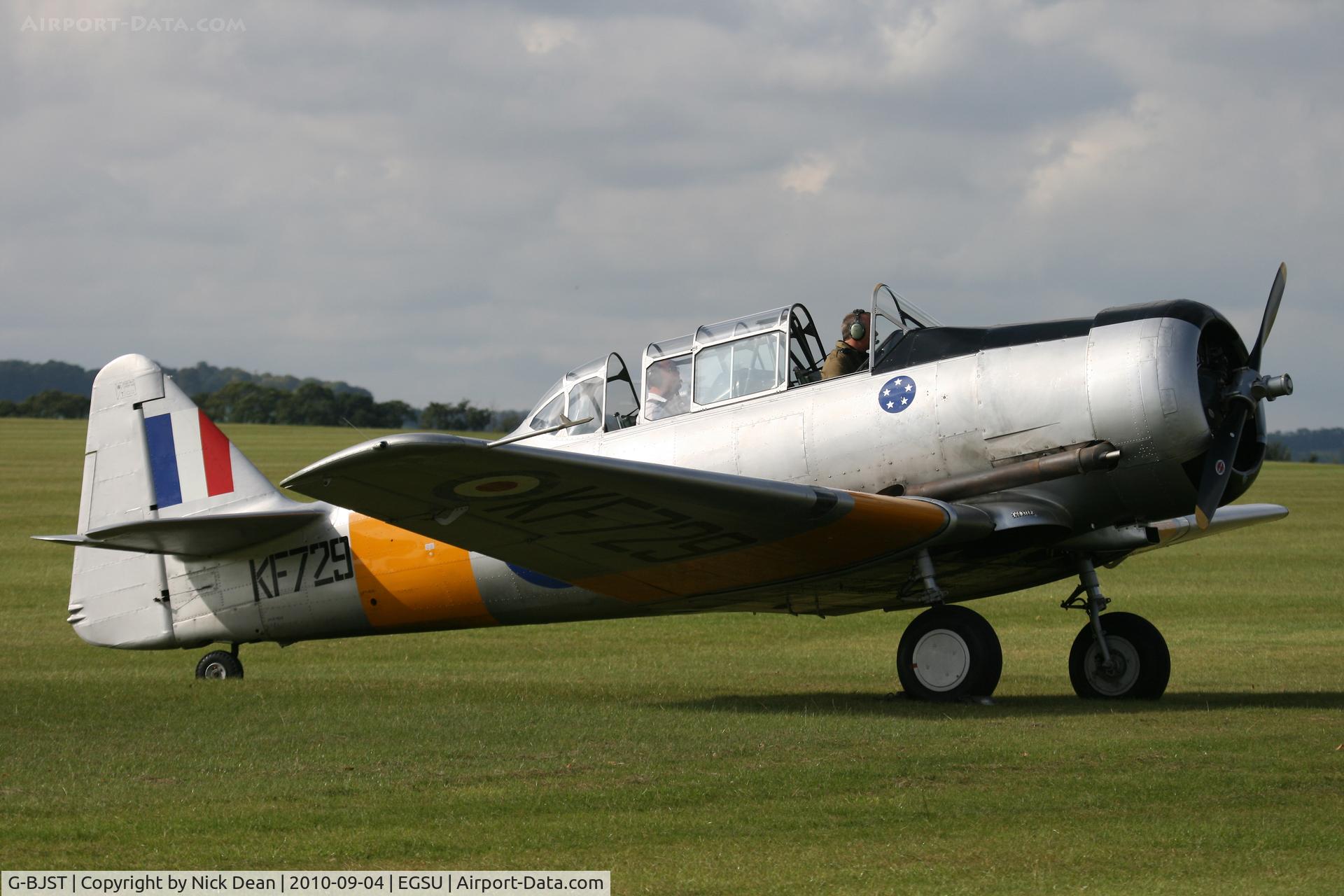 G-BJST, 1953 Canadian Car & Foundry T-6H Harvard Mk.4M C/N 14A-2429, EGSU