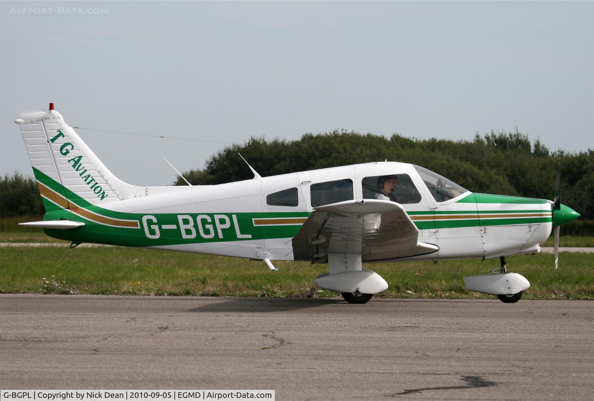 G-BGPL, 1979 Piper PA-28-161 Cherokee Warrior II C/N 28-7916289, EGMD