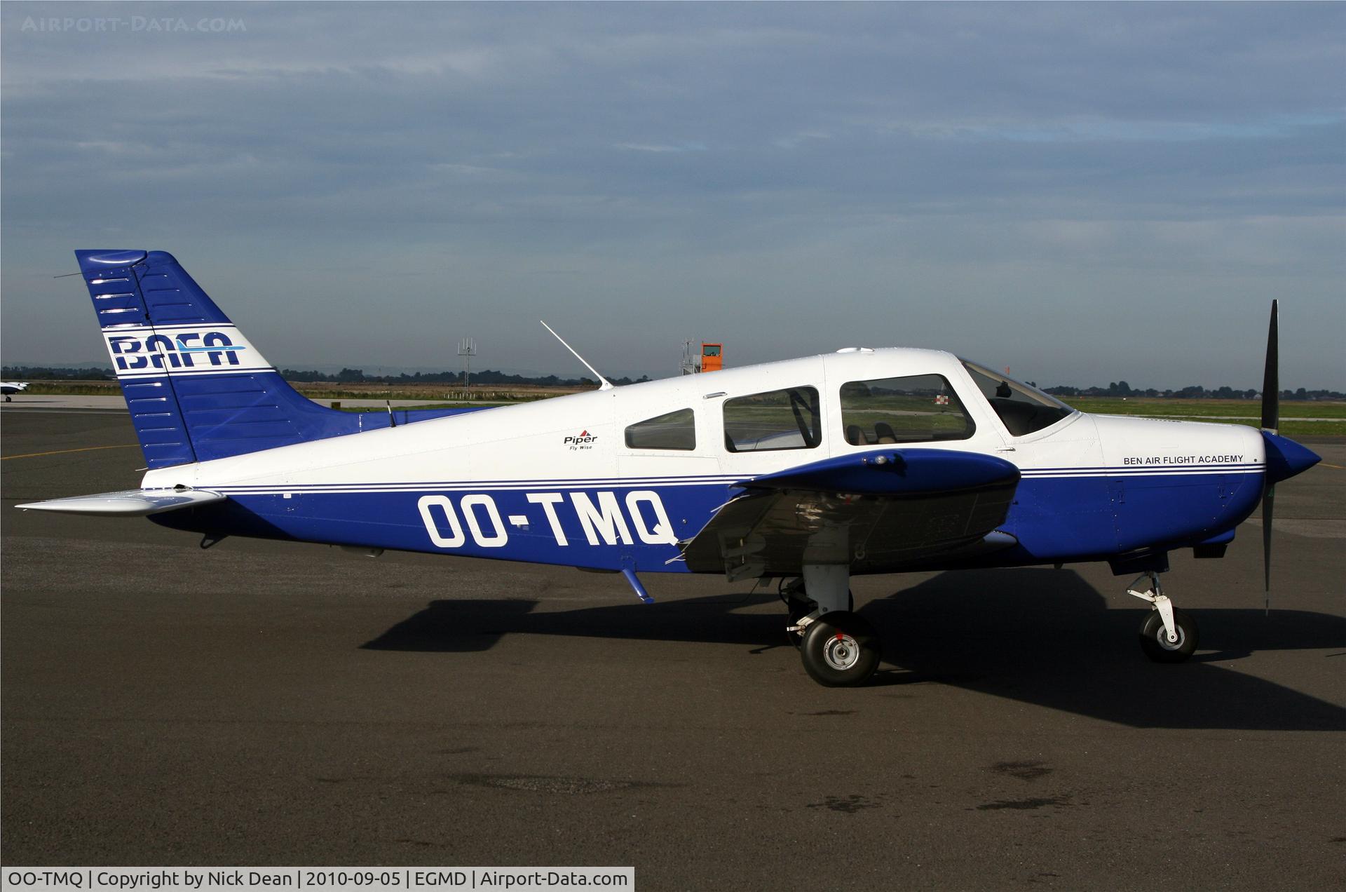 OO-TMQ, 2008 Piper PA-28-161 C/N 2842312, EGMD